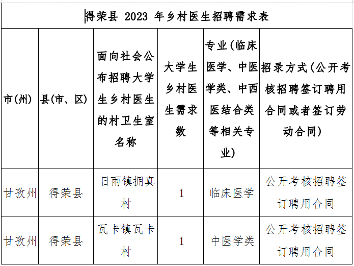 聂荣县卫生健康局最新招聘概览