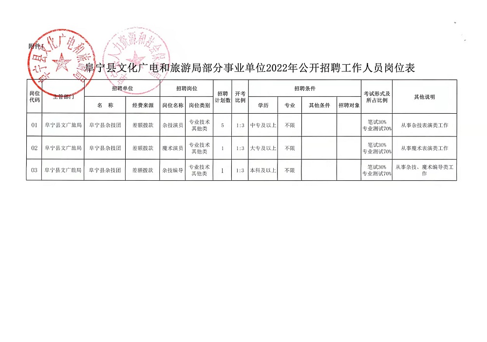 宁城县文化局及关联单位招聘公告详解